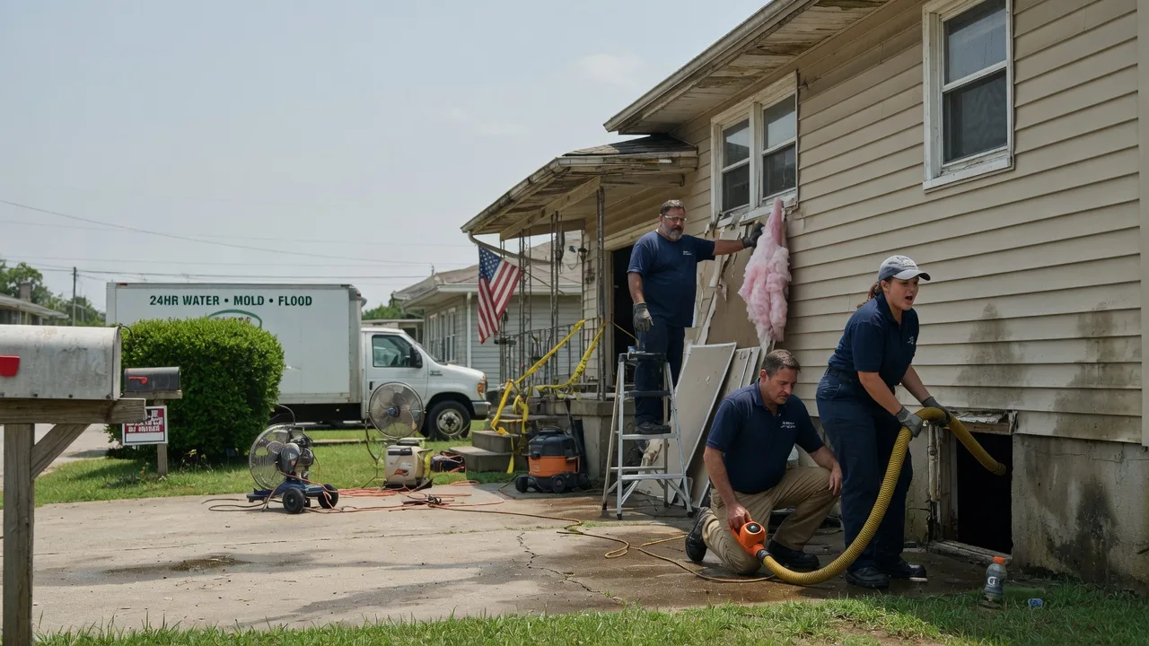 Water Damage Repair in Harrison Valley, PA near me